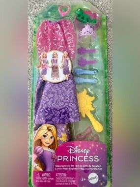 DISNEY - PRINCESS RAPUNZEL STYLE SET - NIB